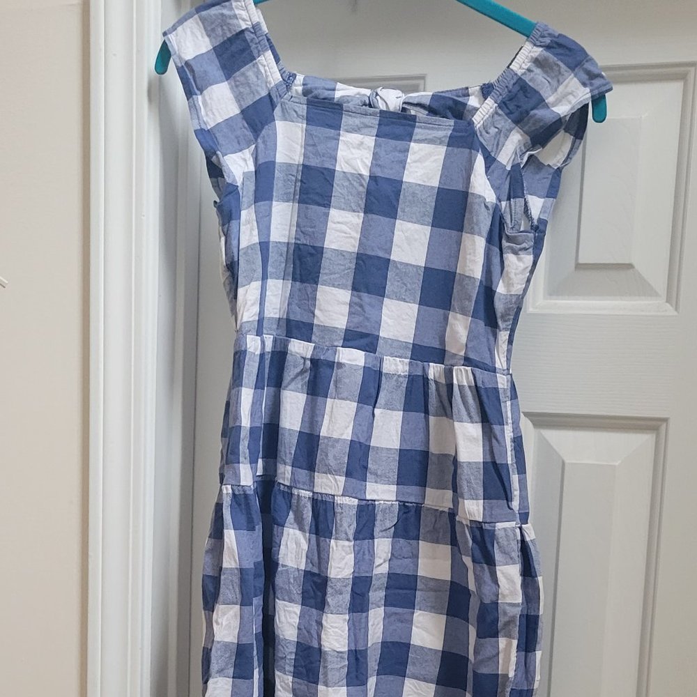Gingham Plaid Dress